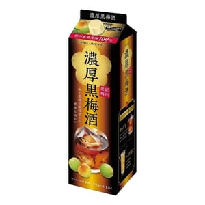 SAPPORO SAPPORO Kuro Umeshu 紙盒裝濃厚黑梅酒 1.8L 8L 正面圖