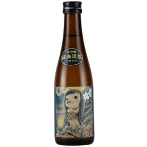 出羽桜酒造 出羽桜酒造 出羽櫻 大吟釀 アマビエ疫病退散 300ml 300ml  正面圖