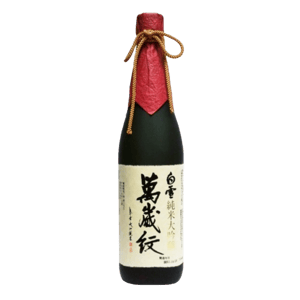 白雪 白雪 萬歲紋 純米大吟釀 1800ml 1800ml 正面圖