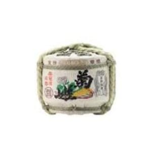 加賀菊酒 加賀菊酒 菊姫 菊 迷你菰樽 300ml 300ml  正面圖