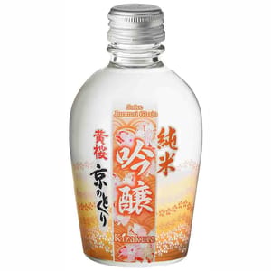 黃櫻 黃櫻 京之德利 純米吟釀 180ml 180ml 正面圖