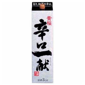 黃櫻 黃櫻 辛口一献 3L 3L 正面圖