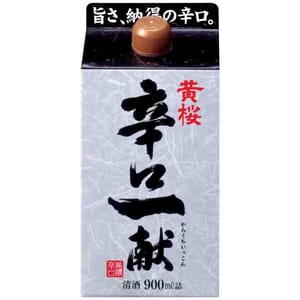 黃櫻 黃櫻 辛口一献 900ml 900ml 正面圖