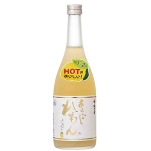 梅乃宿酒造 梅乃宿酒造 梅乃宿 細果粒 檸檬酒 720ml 720ml  正面圖