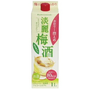 中埜酒造 中埜酒造 KUNIZAKARI 淡麗梅酒 業務用 1000ml 1000ml 正面圖