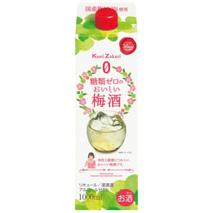 中埜酒造 中埜酒造 KUNIZAKARI 零糖梅酒 業務用 1000ml 1000ml 正面圖