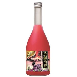 合同酒精株式會社 合同酒精株式會社 赤鍛高譚 紅紫蘇燒酎 720ml 720ml 正面圖