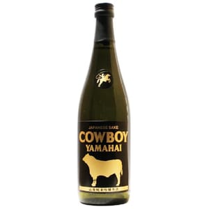 鹽川酒造 鹽川酒造 Cowboy Yamahai 山廢純米吟釀 原酒 720ml - 金賞 720ml 正面圖