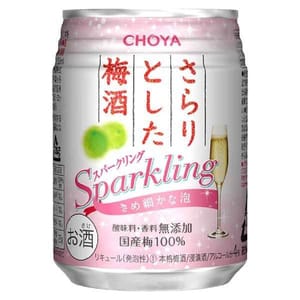CHOYA CHOYA 梅酒 蝶矢 Sparkling 有氣梅酒 250ml 250ml 正面圖