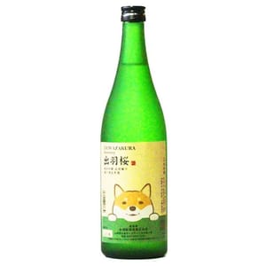 出羽桜酒造 出羽桜酒造 出羽櫻 狗狗LABEL 秋田犬 純米吟釀 無濾過生原酒 720ml - 限定品 720ml  正面圖