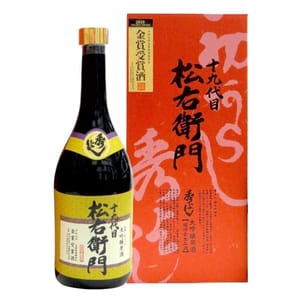 鈴木酒造 鈴木酒造 秀よし 十九代目松右衛門 大吟釀原酒 720ml 720ml  正面圖
