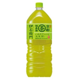 日本Suntory 日本Suntory 三得利 京都茶匠茶葉 伊右衛門 綠茶 2L 6支裝 - 清貨優惠 2L 正面圖