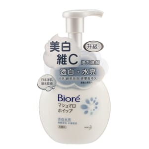 Bioré碧柔 Bioré碧柔 洗面泡沫 透白水亮 維他命C透明質酸 160ml - 清貨優惠 160ml 正面圖