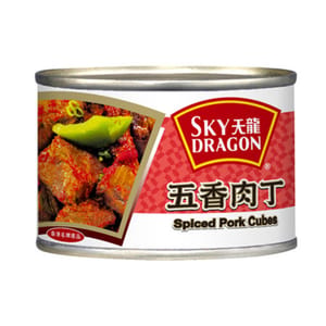 天龍 天龍 肉類系列 五香肉丁 142g - 清貨優惠 142g 正面圖