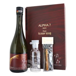 油長酒造 油長酒造 風之森 ALPHA 7 feat. LAMP BAR 純米酒 720ml - 限定品 720ml 正面圖