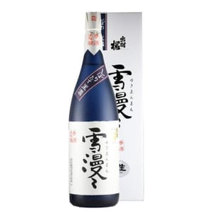 出羽桜酒造 出羽桜酒造 出羽櫻 大吟釀 雪漫々 しぼりたて 生酒 720ml - 期間限定 720ml  正面圖
