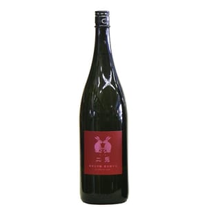 丸石酒造 丸石酒造 二兔 純米大吟釀 愛山48 火入 1.8L 8L  正面圖
