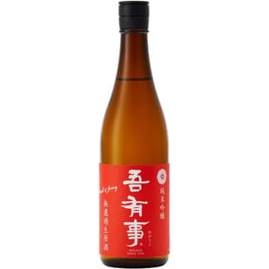 奧羽自慢 奧羽自慢 吾有事 fresh&juicy 純米吟釀 無濾過生原酒 720ml 720ml 正面圖