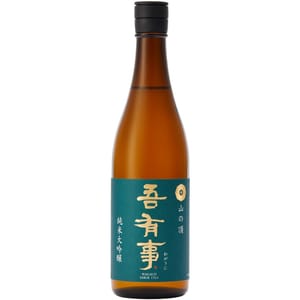 奧羽自慢 奧羽自慢 吾有事 純米大吟釀 山の頂 720ml 720ml  正面圖