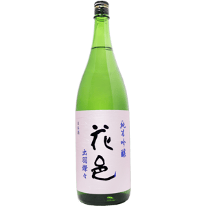 両關酒造 両關酒造 花邑 出羽燦々純米吟釀 火入 1.8L 8L  正面圖