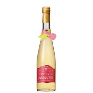 加賀梅酒 加賀梅酒 萬歳楽 Kagaumesyu 氣泡梅酒 500ml 500ml  正面圖