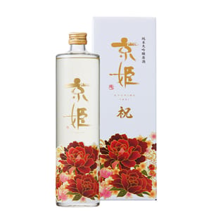 京姬酒造 京姬酒造 祝 純米大吟釀 原酒 720ml 金賞 - 數量限定 720ml  正面圖