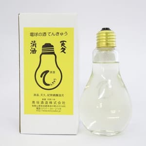 高垣酒造場 高垣酒造場 電球之酒 180ml 180ml 正面圖