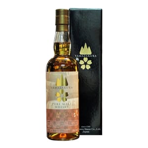 笹之川酒造 笹之川酒造 山櫻 白蘭地桶裝純麥芽威士忌 46度 700ml 700ml 正面圖