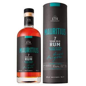 1731 1731 Fine & Rare 毛里求斯7 年陳釀 單一產地朗姆酒 46度 700ml 700ml 正面圖