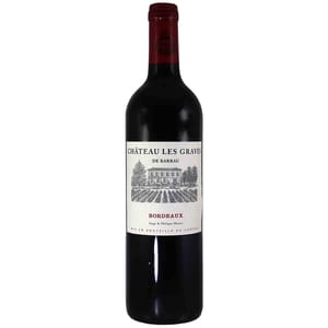 Chateau Chateau Les Graves de Barrau Bordeaux 法國巴勞紅酒 750ml 750ml  正面圖
