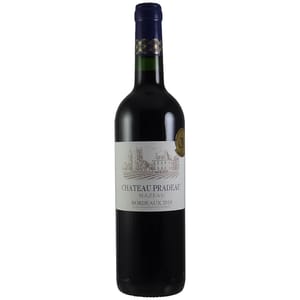 Chateau Chateau Pradeau Mazeau Bordeaux 法國普拉多城堡紅 750ml 750ml 正面圖
