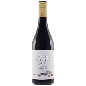 Nine Nine Stones Shiraz Hilltops 澳洲九塊石頭山頂切粒子紅酒 750ml 750ml 正面圖