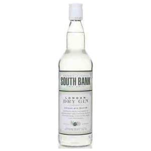 South South Bank London Dry Gin 1L 1L 正面圖