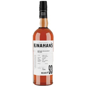 Kinahan's Kinahan's Single Malt Irish Whiskey 12yo 愛爾蘭⾦漢斯單⼀麥芽12年威士忌 700ml 700ml 正面圖