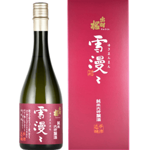 出羽桜酒造 出羽桜酒造 出羽櫻 雪漫漫 純米大吟釀 720ml 720ml  正面圖