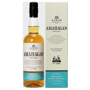 AMAHAGAN AMAHAGAN Whisky World Malt Edition No. 3 Mizunara Cask 700ml 700ml 正面圖