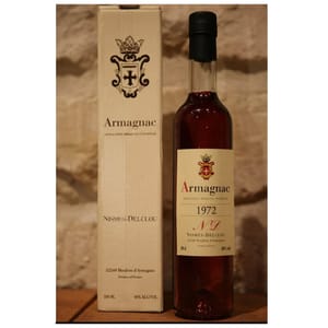 Nismes-Delclou Nismes-Delclou Armagnac 1972 Vintage 500ml 500ml 正面圖