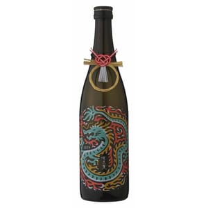 水芭蕉 水芭蕉 干支ボトル 龍年限定 2024 辰 純米大吟釀 720ml 720ml 正面圖