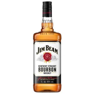 Jim Jim Beam Bourbon 占邊波本威士忌 1L 1L 正面圖