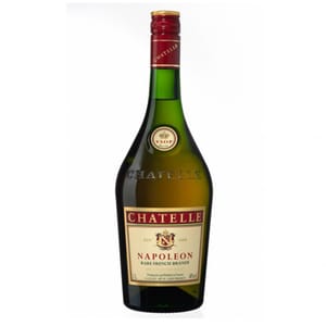 Chatelle Chatelle Napoleon VSOP Brandy 法國夏特爾VSOP拔蘭地 1L 1L 正面圖