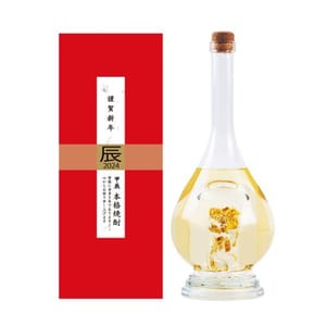 八鹿酒造 八鹿酒造 干支ボトル 2024 辰年 本格燒酎 麥 25度 500ml 500ml 正面圖