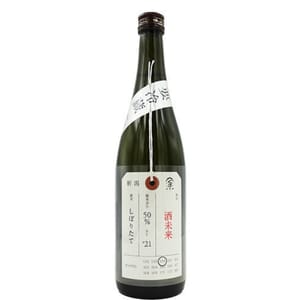 加茂錦酒造 加茂錦酒造 荷札酒 純米大吟釀 酒未來 しぼりたて 1.8L 8L 正面圖