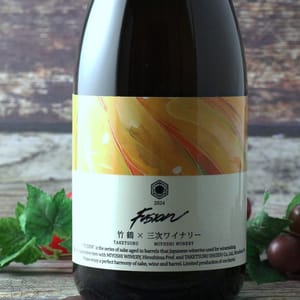 Fusion Fusion 2024 竹鶴×三次ワイナリー 赤ワイン樽熟成 720ml 720ml  正面圖
