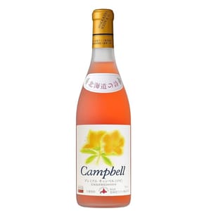 北海道葡萄酒莊 北海道葡萄酒莊 小樽完熟Campbell玫瑰葡萄酒 720ml 720ml 正面圖