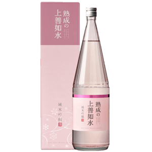 白瀧酒造 白瀧酒造 熟成の上善如水 純米吟釀 1.8L 8L  正面圖