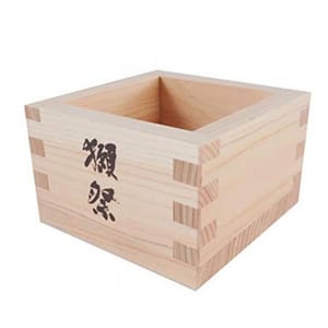 獺祭 獺祭 品酒專用酒枡 原裝木盒   正面圖