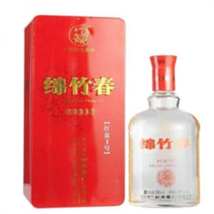 綿竹春 綿竹春 濃香型白酒 2013 52度 500ml 500ml 正面圖