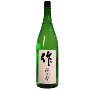 作 作 穗乃智 純米酒 720ml 720ml  正面圖