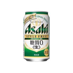 日本Asahi 日本Asahi 無糖濃味啤酒 350ml 350ml  正面圖