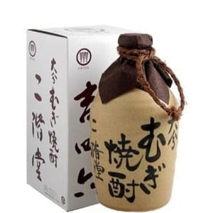 二階堂 二階堂 吉四六陶器 麥燒酎 25度 720ml 720ml 正面圖